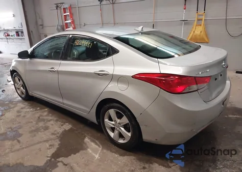 2012 Hyundai Elantra Gls from USA, damaged, VIN 5NPDH4AE9CH068705
